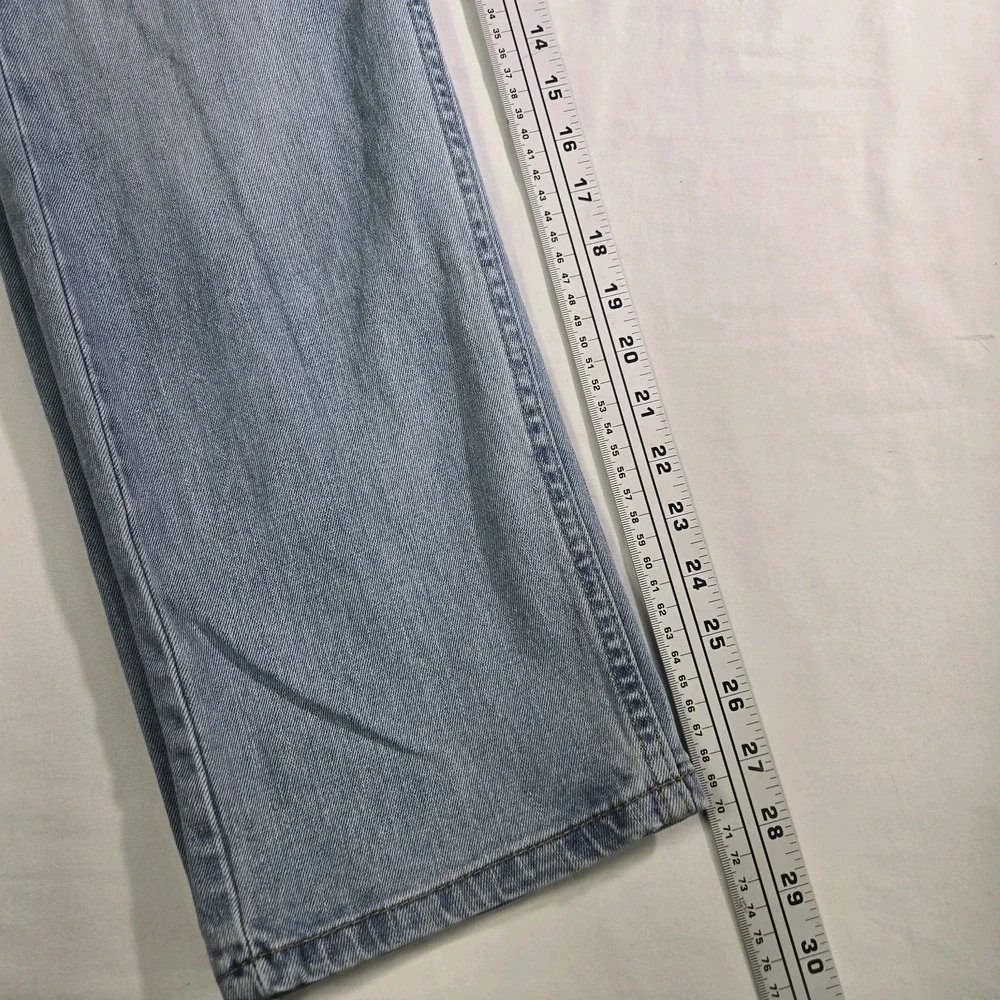 Levi's 505 Jeans 34x30 Regular Fit Blue Denim‎ Light Wash